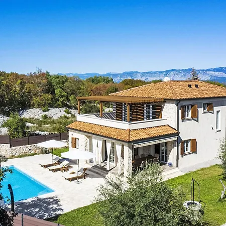 Villa Mediterranean Lulu On Krk By Interhome Dobrinj